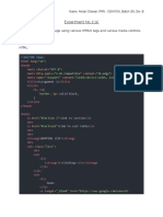 HTML CSS Webpage Layout Blue Developer