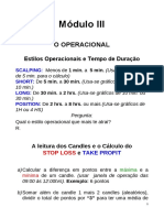 Estratégias operacionais de day trade e swing trade