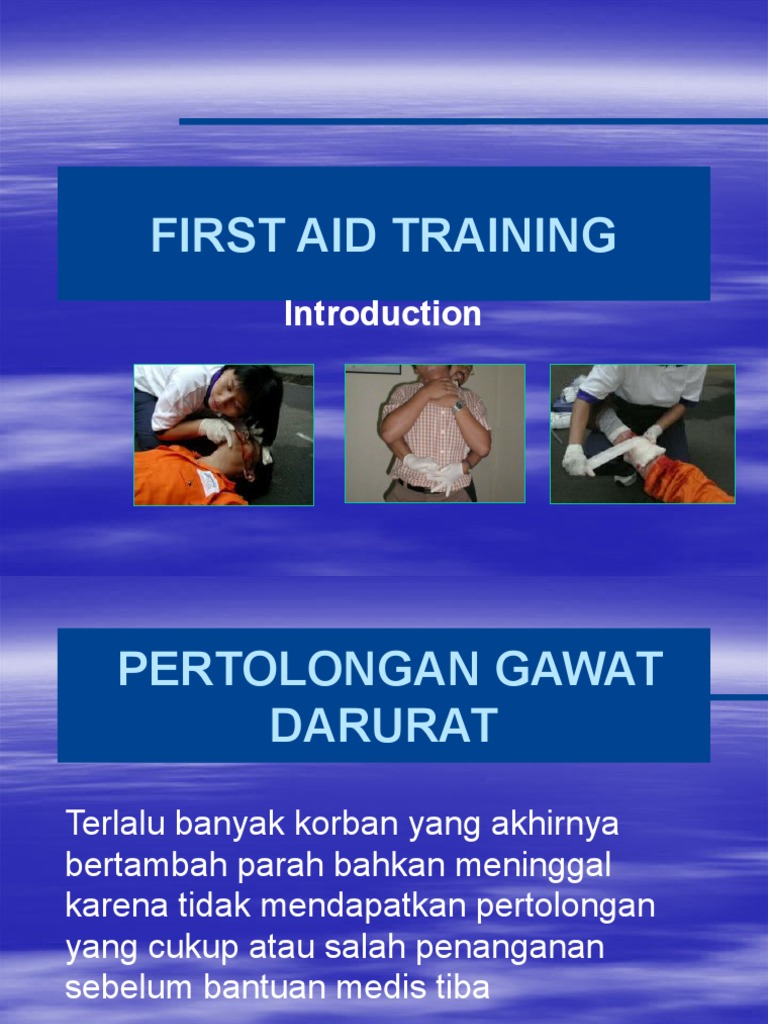 Pelatihan Pertolongan Pertama Darurat | PDF