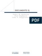 El Documento Q Robinson J M PDF