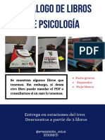 Catálogo de Libros Psicología