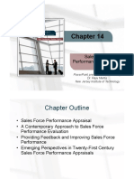 Chapter9 - CH - 14-Sales Force Performance Evaluation