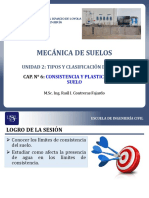 Cap. N°6-Consistencia y Plasticidad Del Suelo