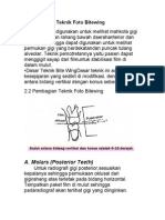 1 Pengertian Teknik Foto Bitewing