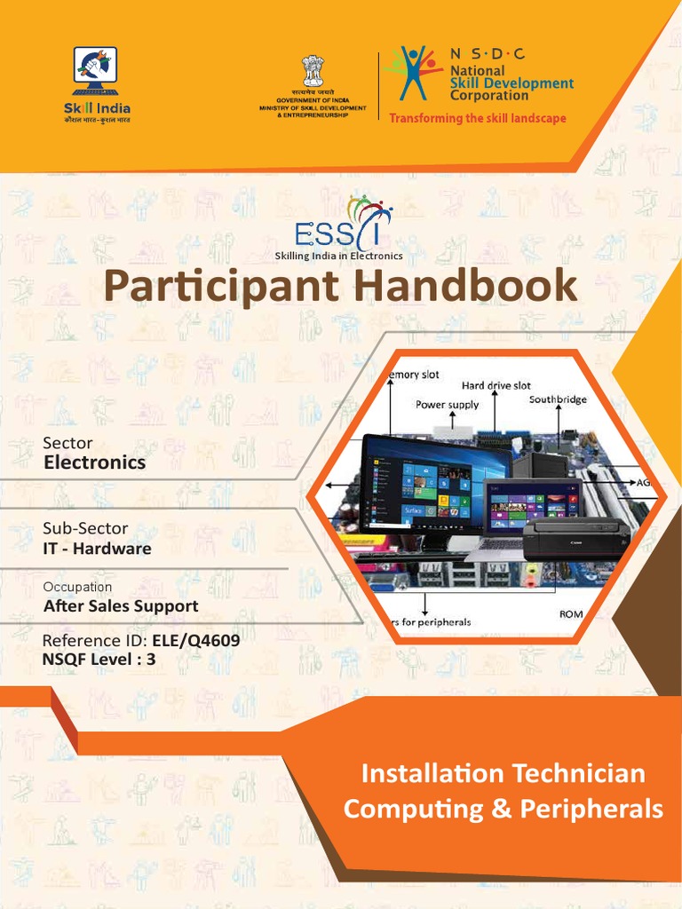 Installation Technician Computing and Peripherals PDF Operating