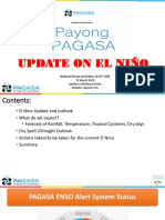 PAGASA - Updates On El Niño March 2019