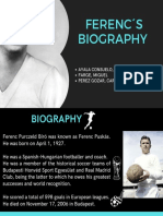 FERENC´S BIOGRAPHY
