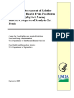 Quantitative Assessment of Relative Risk To Public Health From Foodborne Listeria Monocytogenes