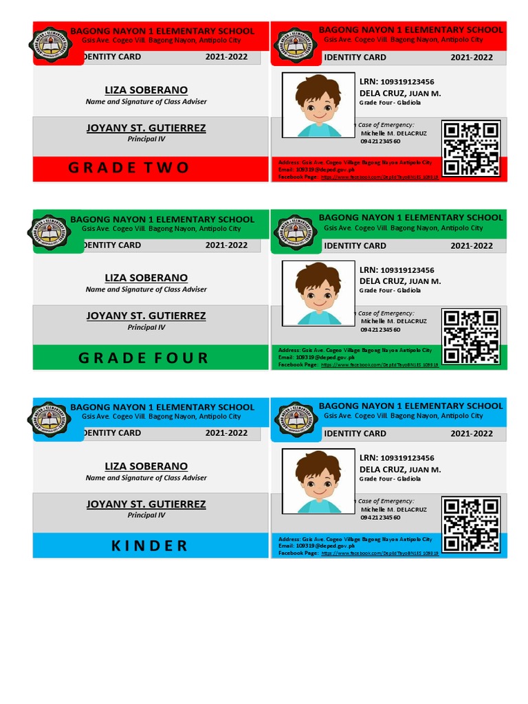 Id With QR Code Bn1 Sample | PDF | Computer Access Control | Social