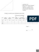 Perbup Sleman No. 17.1 Tahun 2018 TTG Rekening Milik Satuan Kerja Perangkat Daerah - Lamp 8 Format Laporan Saldo Rekening