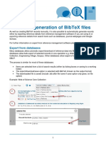 Automatic Generation of Bibtex Files Apr 2019 PDF