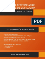 La Determinación Judicial de La Filiación