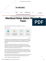 Membuat Kelas dalam Microsoft Team