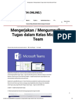 Mengerjakan _ Mengumpulkan Tugas dalam Kelas Microsoft Team