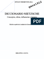 NIEMEYER, CHRISTIAN [Ed.] - Diccionario Nietzsche (Conceptos, Obras, Influencias y Lugares) (OCR) [Por Ganz1912]