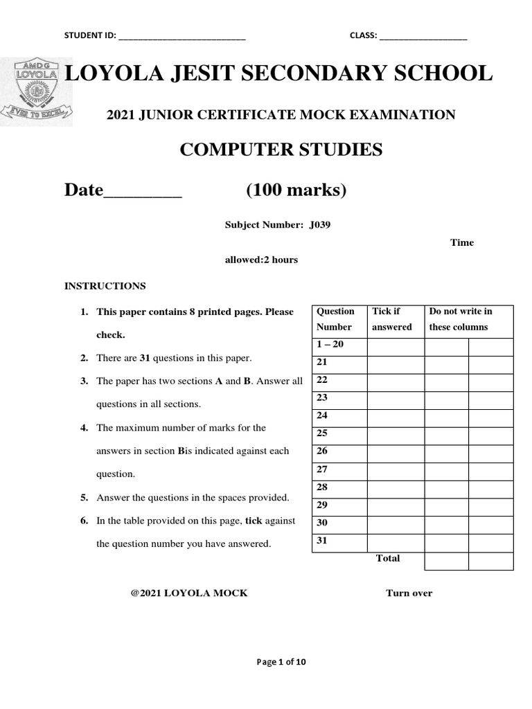 2021 JCE COMPUTER Loyola | PDF | Electronic Circuits | Transistor