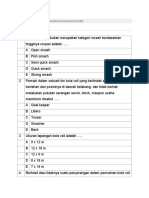 Soal Penjas PTS Kelas X 28-8-22