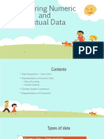 Acquiring and Representing Numeric and Text Data in Binary Form