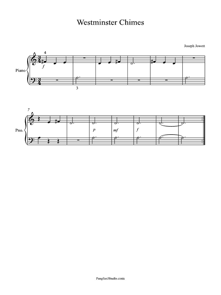 14.westminster Chimes PDF