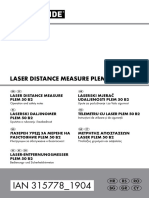 User Manual Telemetru Laser Plem 50 B2-Lidl