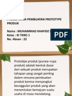 OPTIMALKAN PROSES PEMBUATAN PROTOTIPE