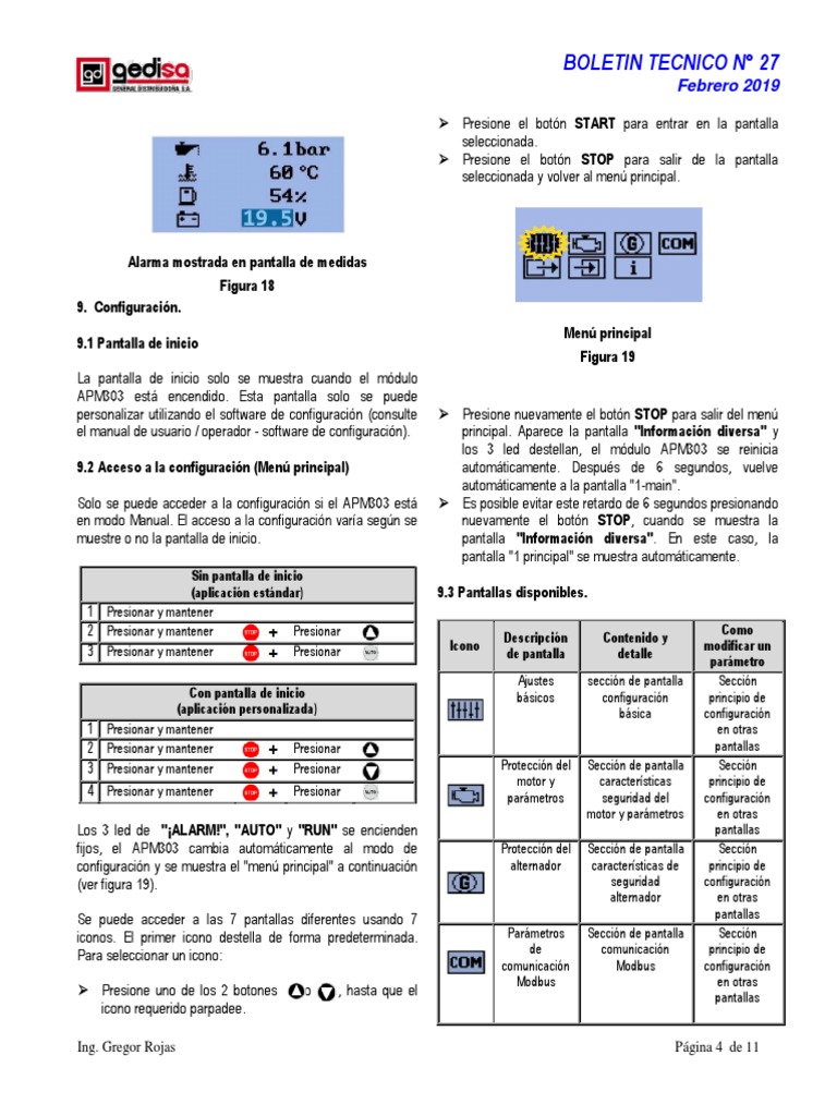 Configuración del APM303 en Español | PDF | Ingeniería Informática ...