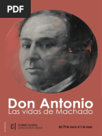 Catálogo Exposición Don Antonio. Las Vidas de Machado