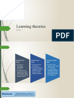 Learning Theories OB