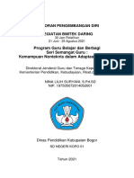 Laporan Kegiatan Pelatihan Semangat Guru Kemampuan Nonteknis Dalam Adaptasi Teknologi