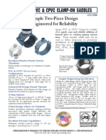 Saddle Clamp PVC