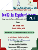 Tool Kit For Registered Valuers On 08 - 9th October 2022