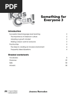 Something For Everyone Graded Worksheets Pedagogical Handbook