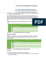 Atividade Conservação Da Quantidade de Movimento Phet Colorado