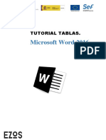Tutorial Tablas Word