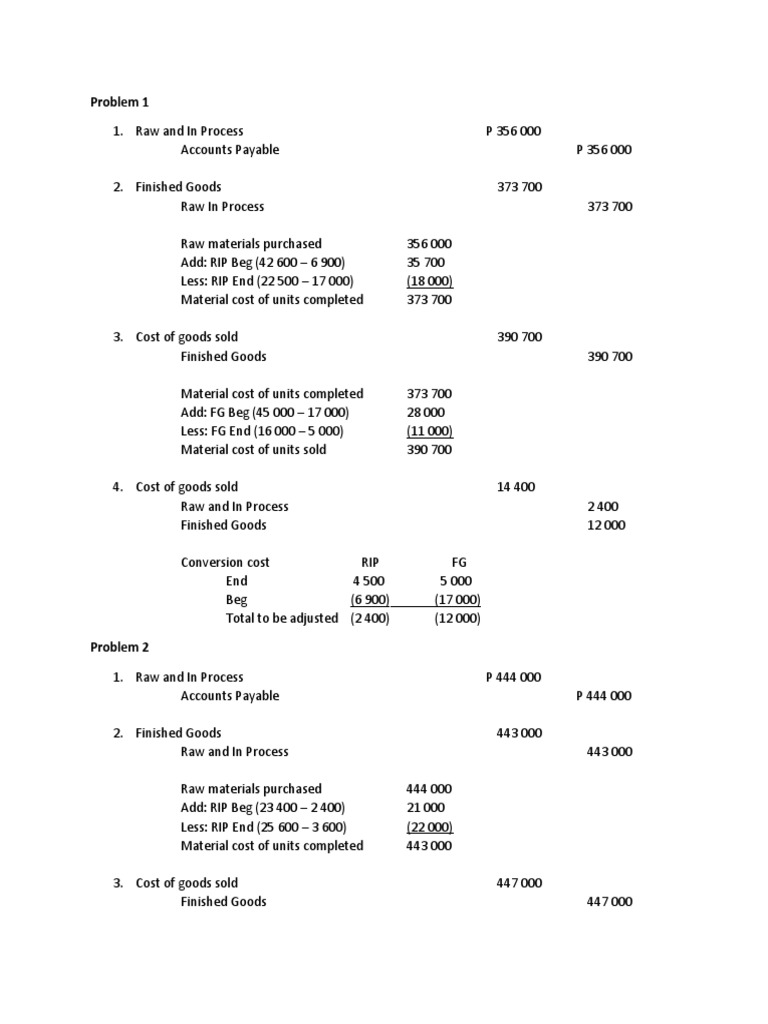 Analysis of Cost of Goods Sold and Inventory Calculations for Multiple Companies PDF Cost Of