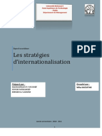 Strategie D Internationalisation