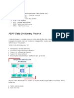 2 ABAP Data Dictionary Tutorial