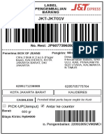 Shipping Label 22091805cvm3mcg