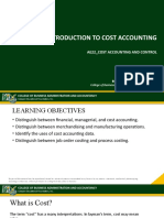 Cl5p5avrk - MODULE 1 - Introduction To Cost Accounting PART 1 - UPDATED