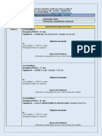 Roteiro de avaliação - FÍSICA - WANDERSON CARVALHO - AGOSTO