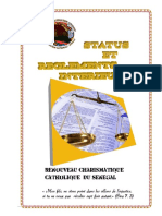 Statuts Et Reglements Interieurs Du RCCSénégal # Pucetti