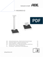 ES Instrucciones de Uso - Básculas Personales Electrónicas m32060001 - 01