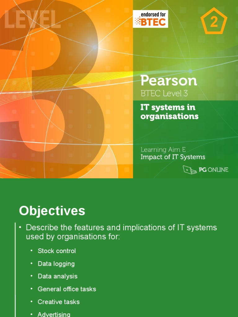 Topic 2 IT Systems in Organisations | PDF