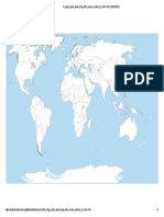 Blank World Map - PDF Blue