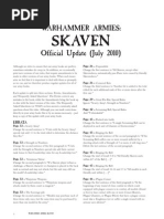 Download Skaven 2010 8th Edition Amendments by Caleb Meier SN59910928 doc pdf