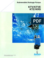 Tsurumi Submersible Drainage Pump - KTV-KTVE-KTZ-KRS