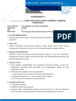 Worksheet 2 - Manajemen Strategi MBKM - Sultan Hidayatulloh - H0819105