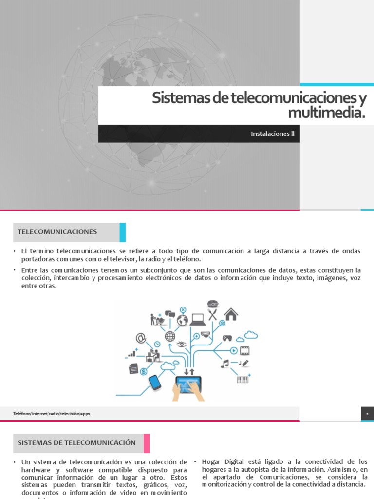 Sistemas de Telecomunicaciones y Multimedia | PDF | Hardware de la ...