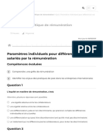 Paramètres Individuels Pour Différencier Vos Salariés Par La Rémunération - OpenClassrooms