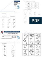 Examen Mensual 4 Años